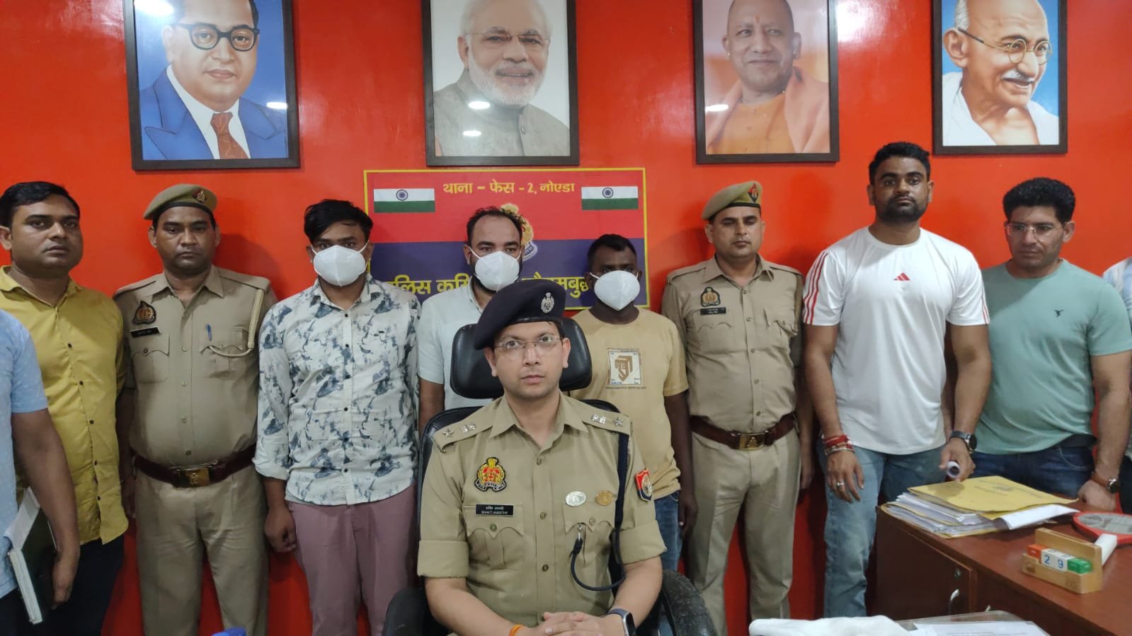 Noida में अवैध गांजा तस्करी गिरोह का भंडाफोड़