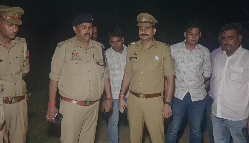 Greater Noida में पुलिस और हत्यारे के बीच मुठभेड़
