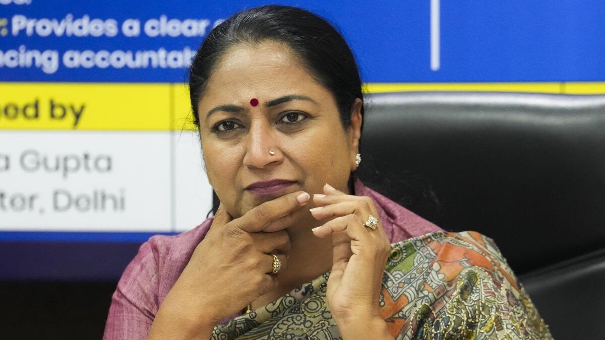 Delhi CM Rekha Gupta
