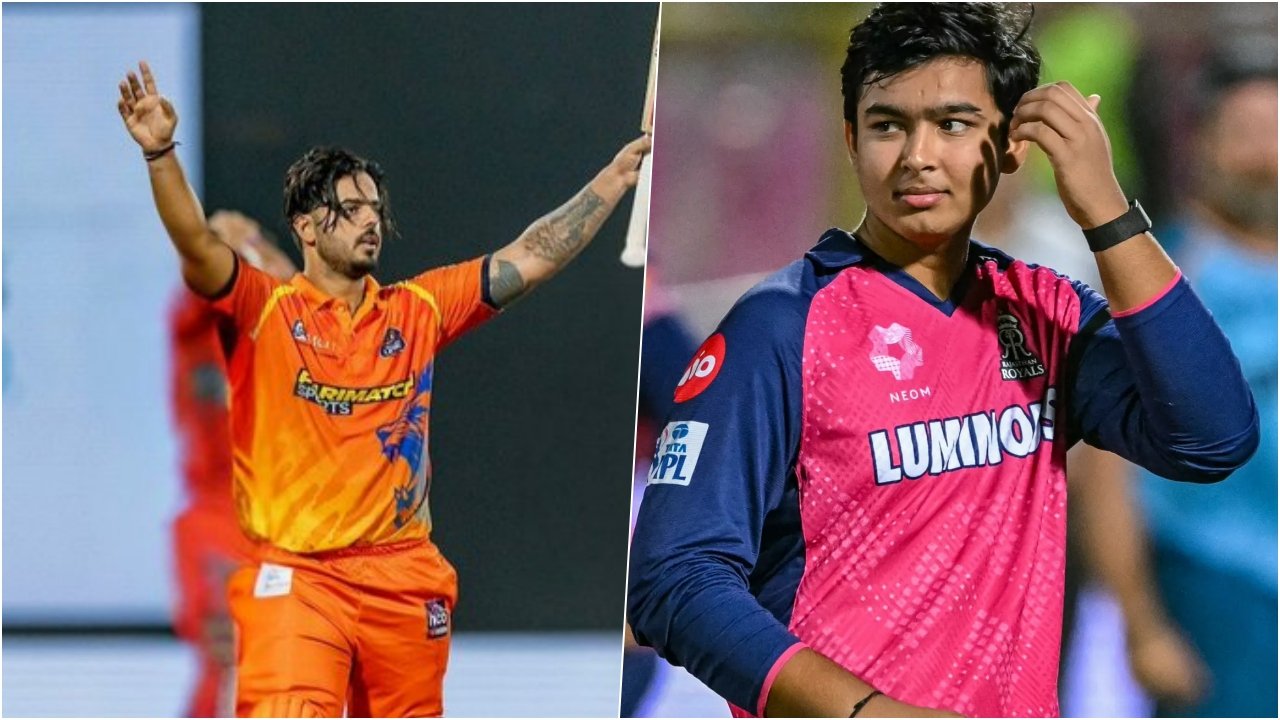 Nitish Rana and Vaibhav Suryavanshi