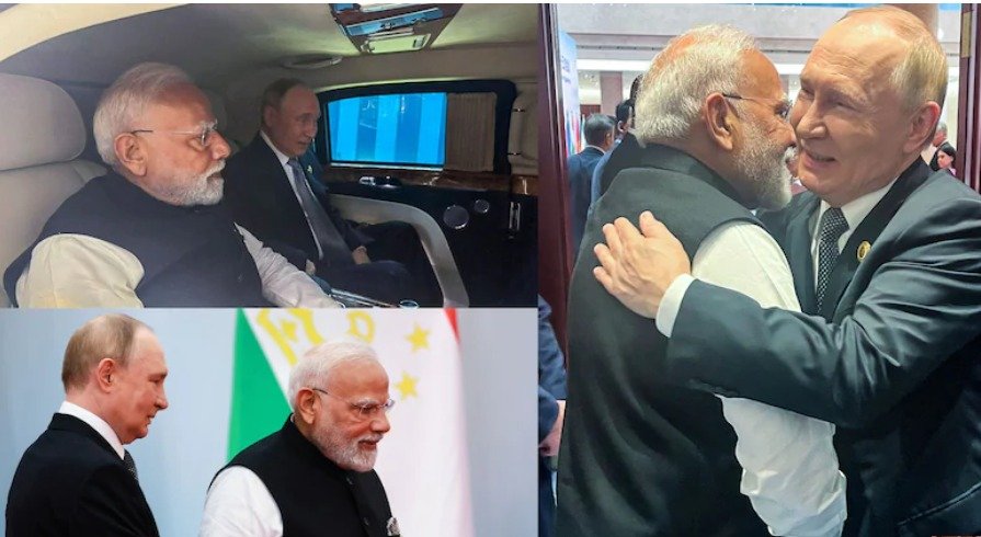 मोदी-पुतिन की कार में 45 मिनट की गहरी दोस्ती