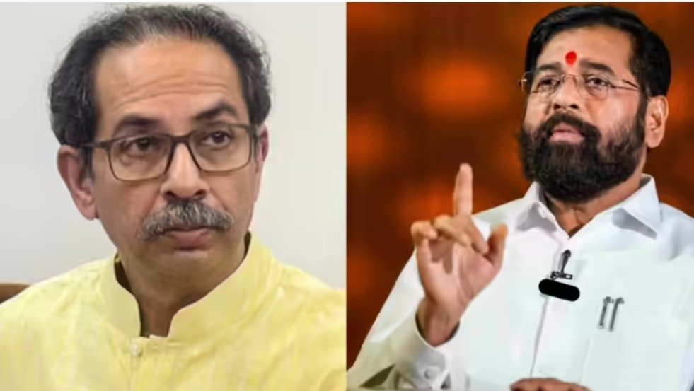 उद्धव ठाकरे और एकनाथ शिंदे