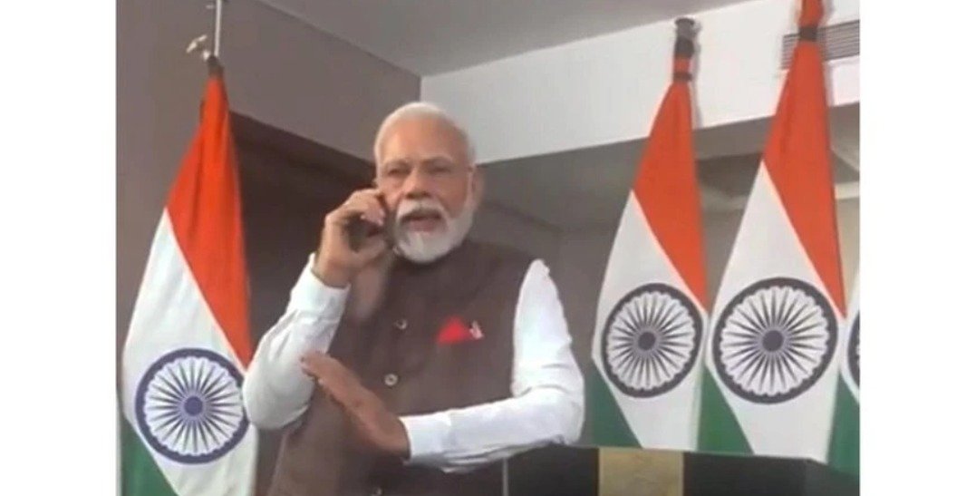 PM Modi Phone Call To Kharge