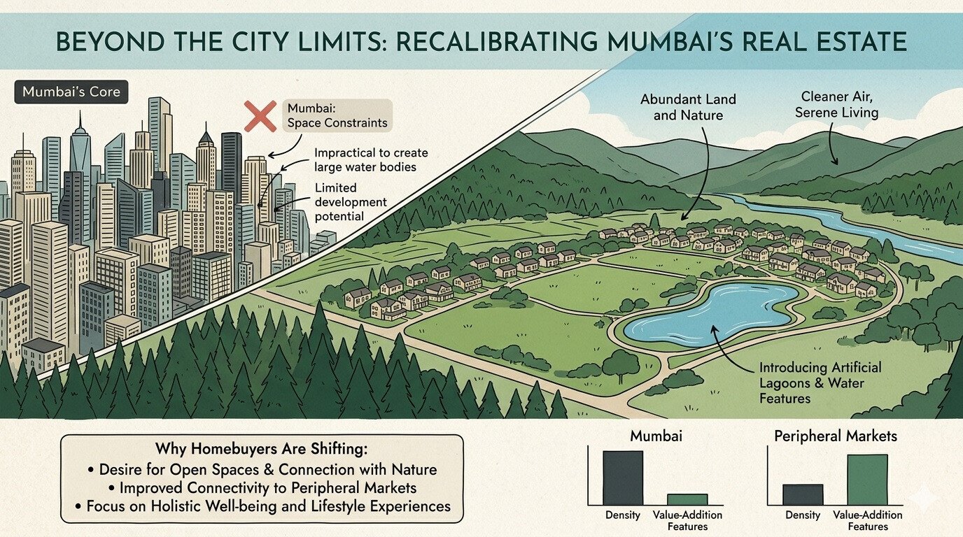 Mumbai Real Estate Sees Massive Shift To Nature, Space: Here's What Drives New Investments in City's Peripheral Markets