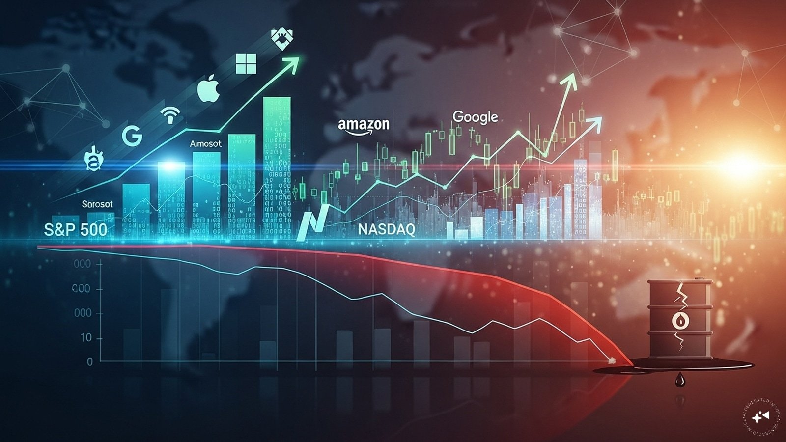 Dow Jones 600 points away from record; Tech rally drives S&P, Nasdaq to new peaks