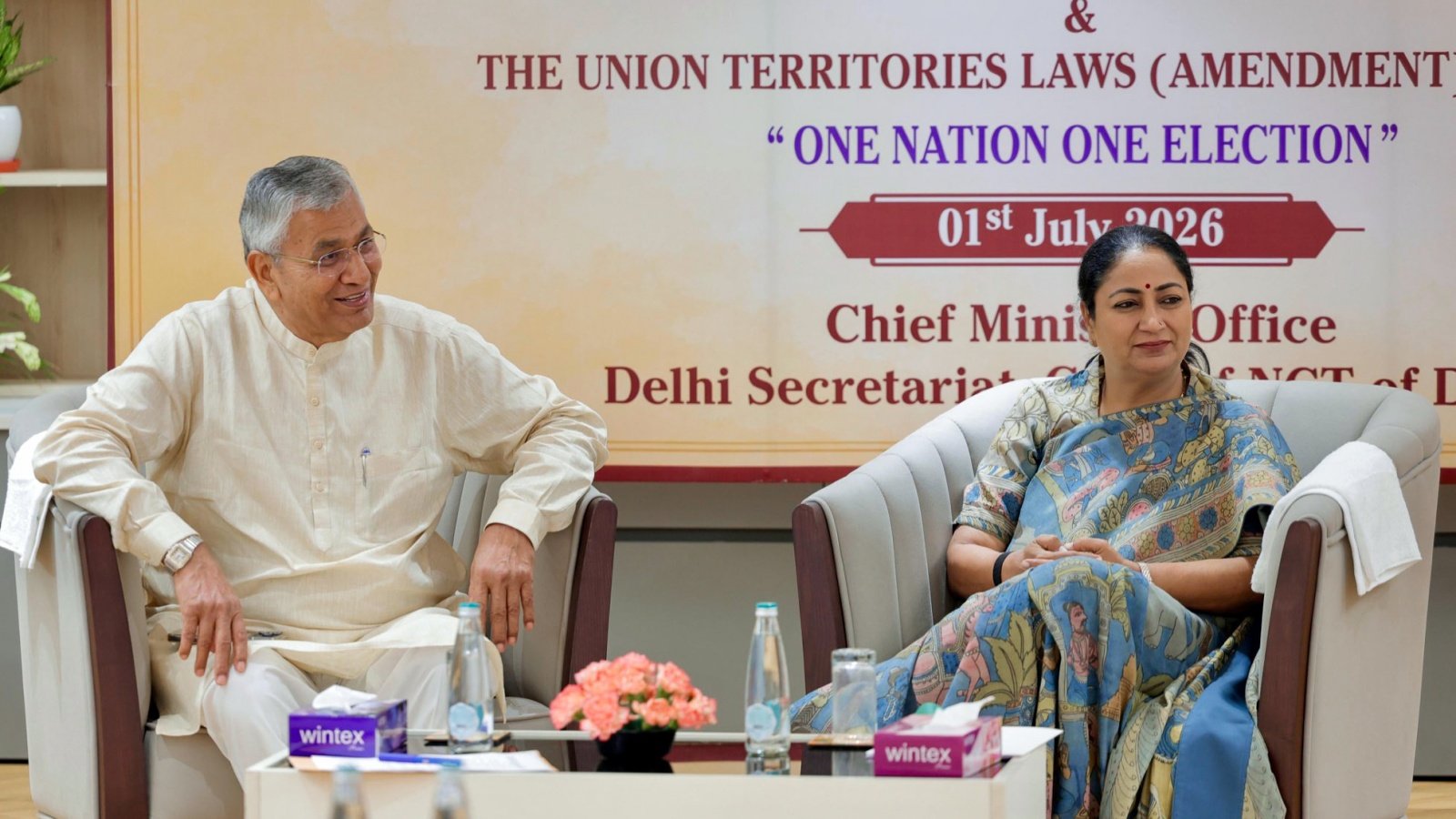 Delhi CM Rekha Gupta offers: Can cut House term for simultaneous polls