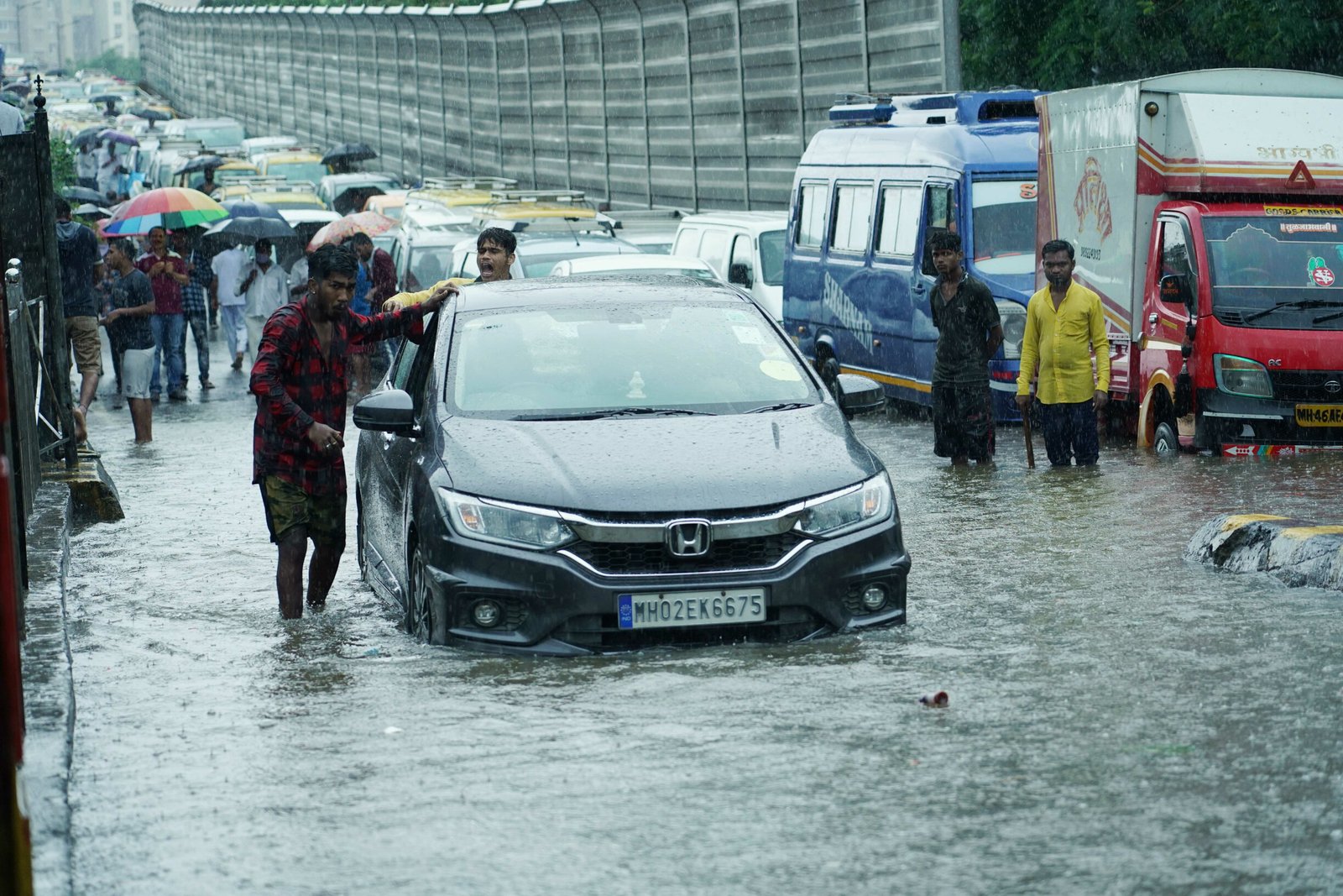 Mumbai Records More Than Entire July's Average Rainfall in Five Days
