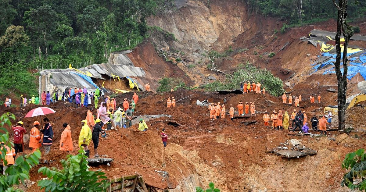 Kerala: Two killed as landslide hits tunnel project in Wayanad, many feared trapped