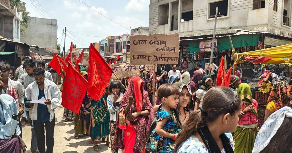 In MP village, Adivasi farmers’ land goes missing from digital records