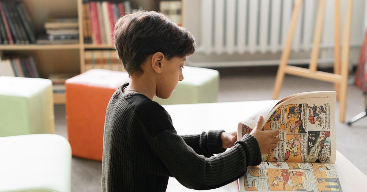 Does your child only read graphic novels? That’s okay, it’s helping them build literacy skills