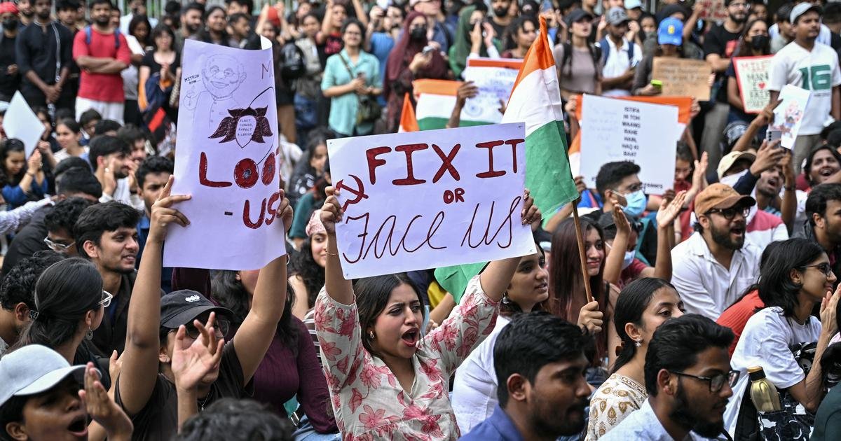 Updates: Modi promises new law on paper leaks in midnight video, higher education secretary replaced