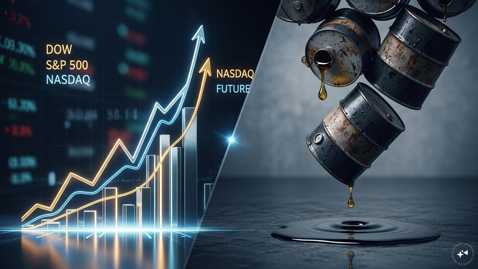 Dow, S&P 500, Nasdaq futures edge higher as oil prices fall