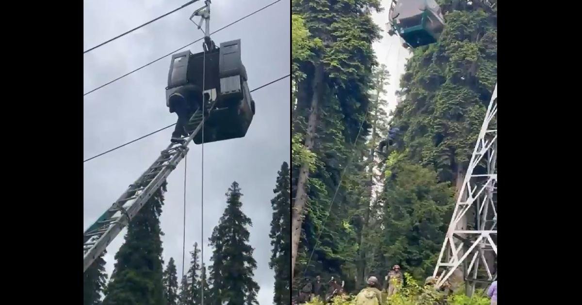 J&K: Over 300 rescued after Gulmarg cable car glitch