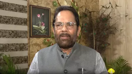 ‘कॉकरोच जनता पार्टी’ लोकतंत्र को कमजोर करने की रच रही साजिश: मुख्तार अब्बास नकवी