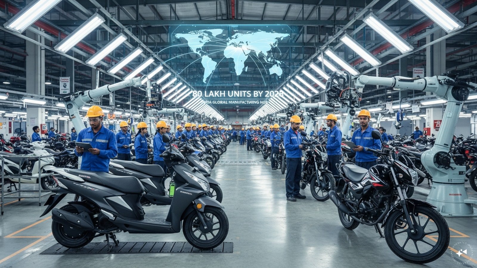Honda to generate 3,800 jobs in India by 2028 through two-wheeler capacity boost