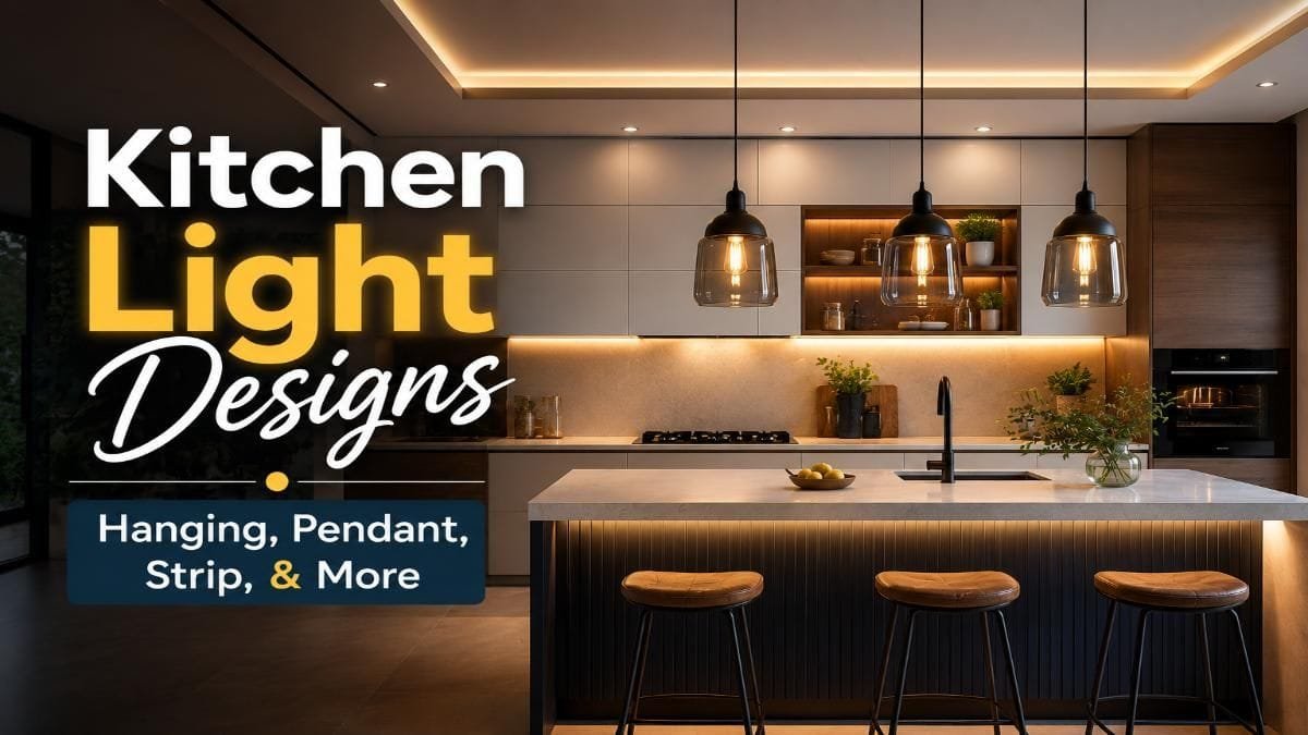 Kitchen Light Designs - Hanging, Pendant, Strip, &amp; More