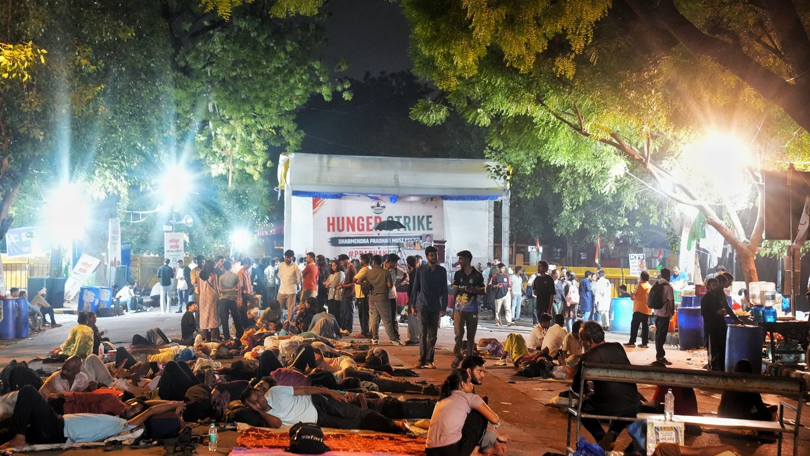 One night at CJP protest: Crash course in politics & an ex-mall worker’s dream