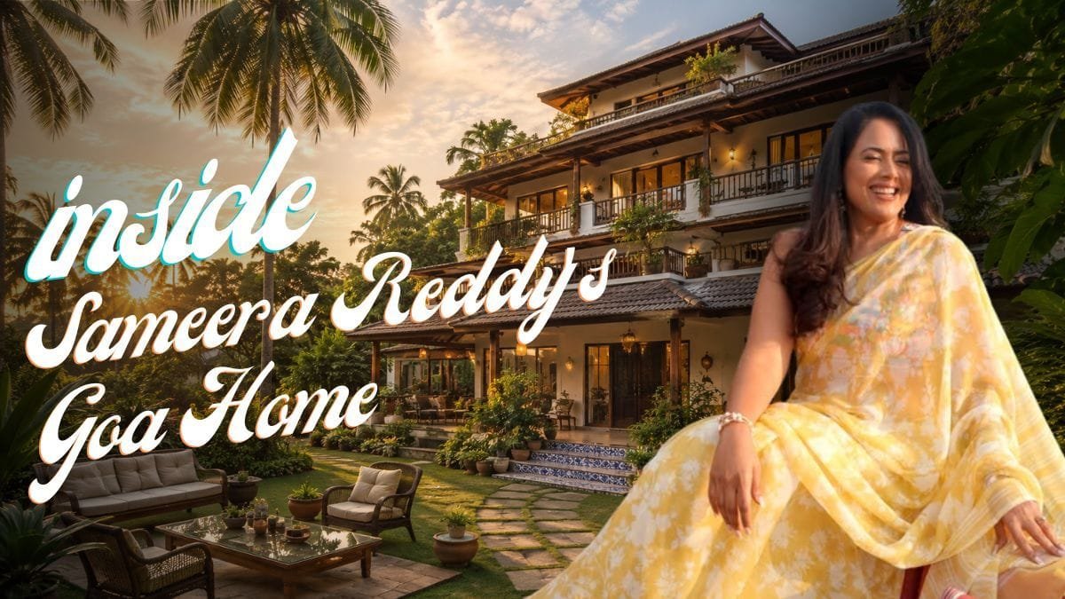 Sameera Reddy House Tour: Step Inside Her Goa Bungalow, Check Photos and Net Worth