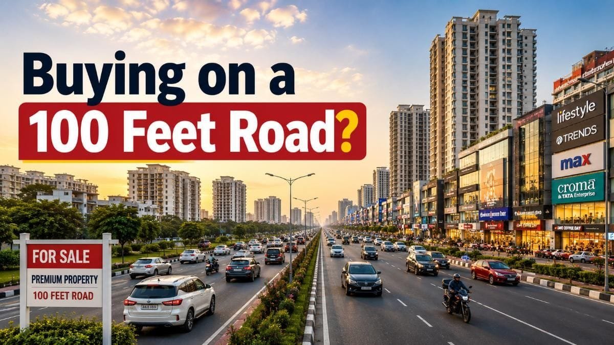 100 Feet Road Property Explained: Why These Locations Command Higher Prices