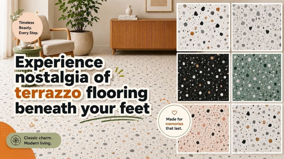 Terrazzo Flooring: Types with Pros &amp; Cons, Cost, Cleaning Guide, and Terrazzo vs Marble