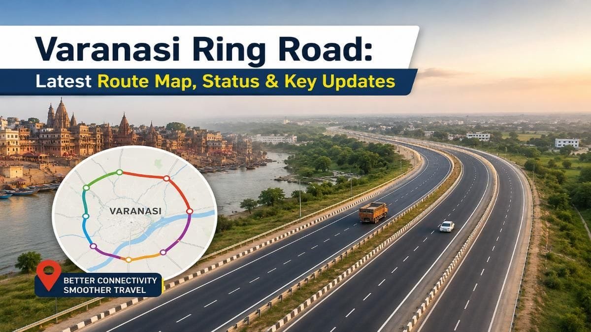 Varanasi Ring Road: Route Map, Distance, Exits &amp; Phase 3 Updates