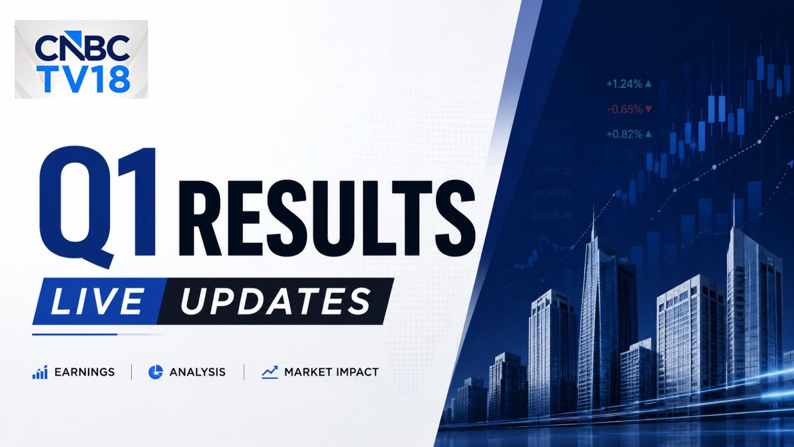Q1 Results LIVE Update: Infosys, IndiGo react to earnings; Four Nifty names report today