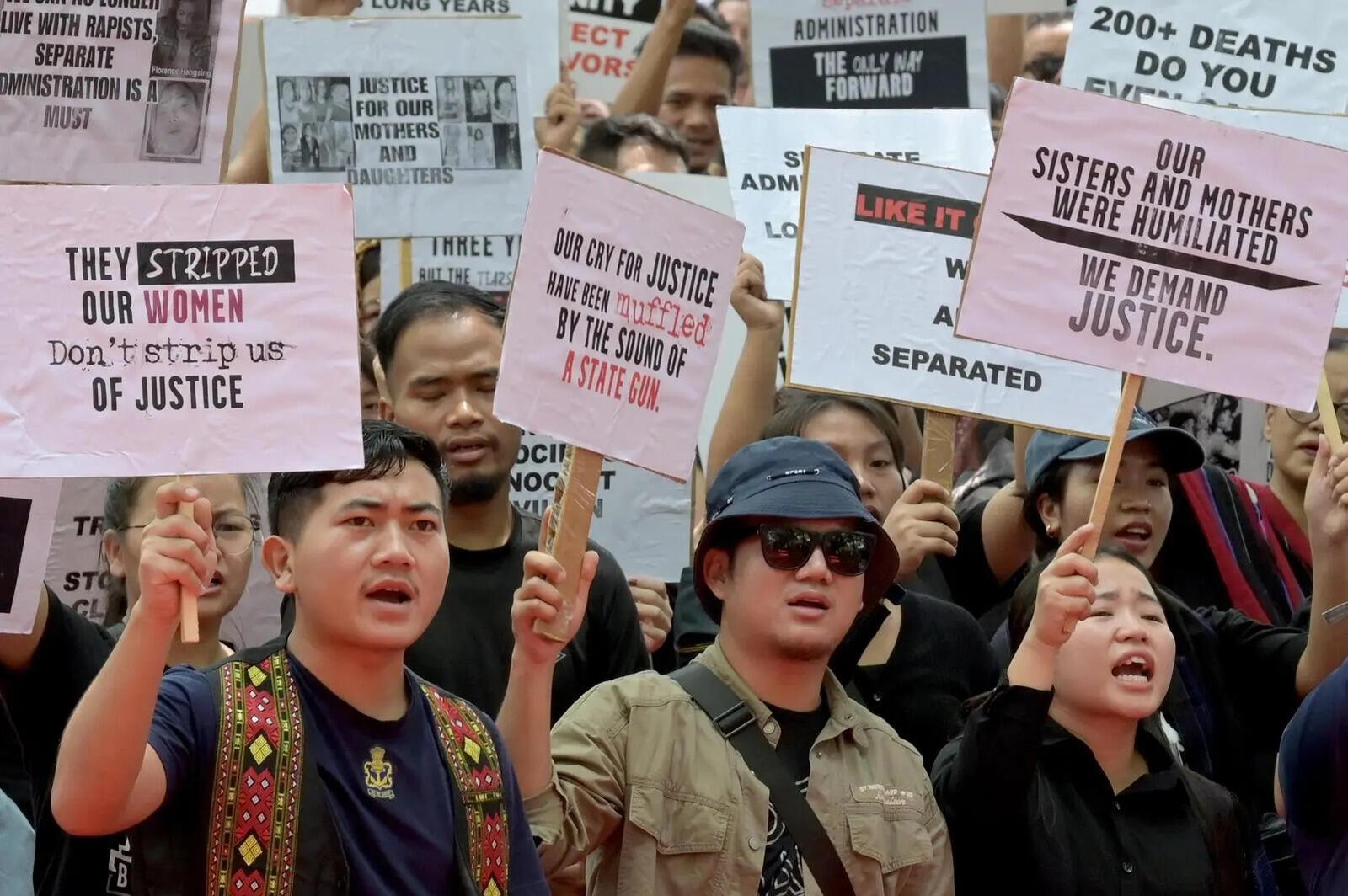 ‘No justice, no peace’: Manipur tribal groups mark 3 years of ethnic violence in Delhi protest