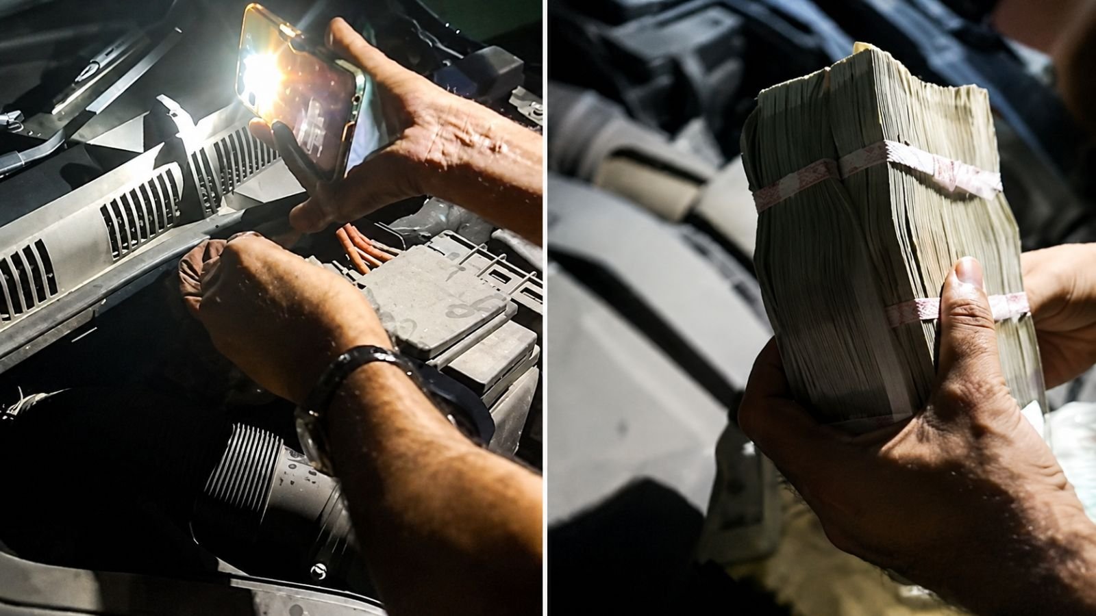 ‘Robbery that never was’: Rs 5 lakh cash found hidden under complainant’s car bonnet