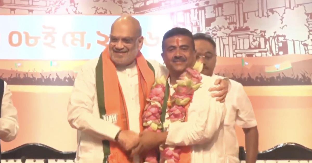BJP names Suvendu Adhikari as next chief minister of West Bengal