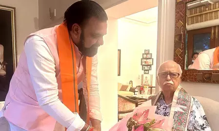 लालकृष्ण आडवाणी का मार्गदर्शन ऊर्जा, प्रेरणा और दृढ़ संकल्प का स्रोत: सीएम सम्राट चौधरी