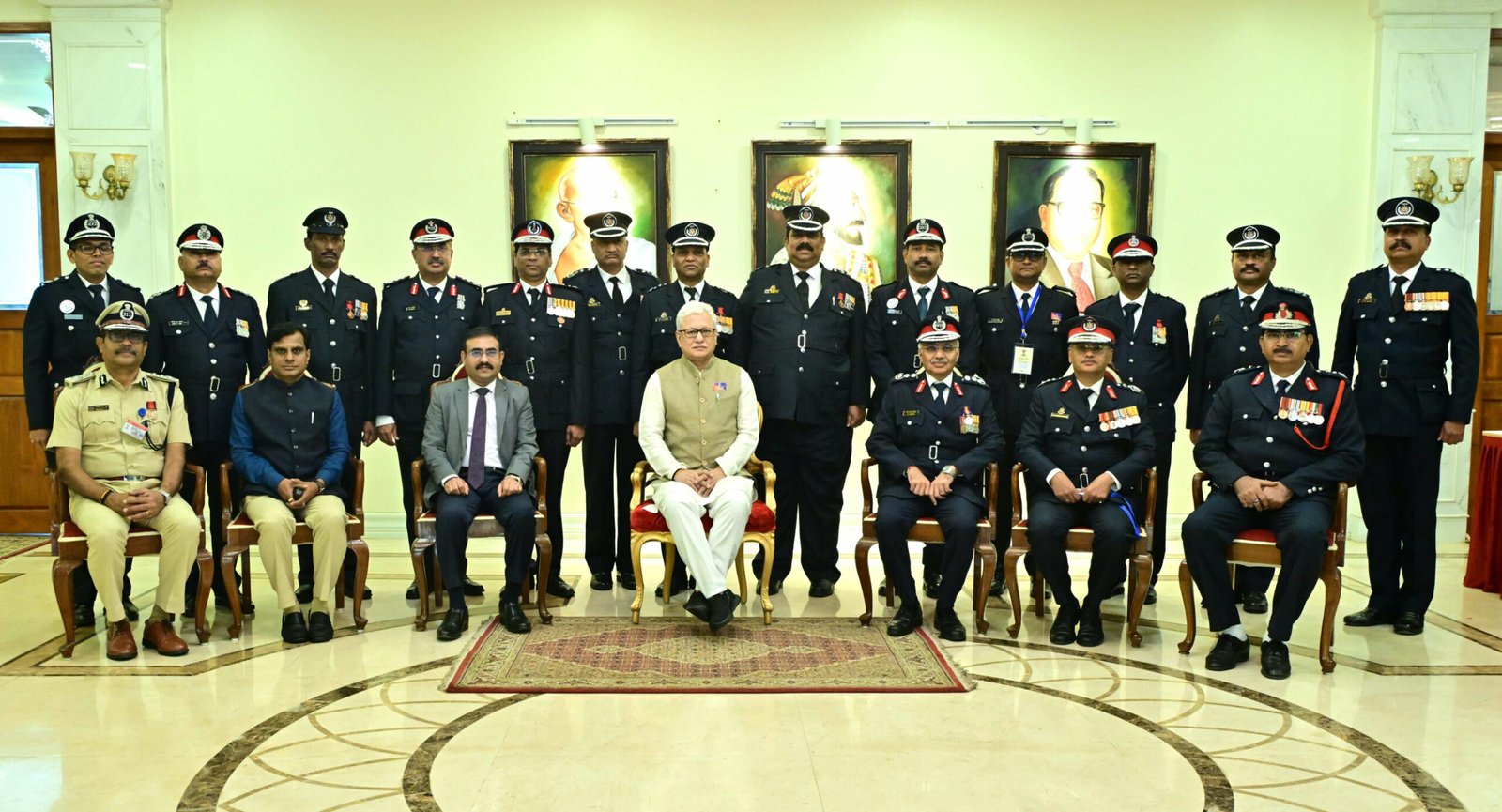 Mumbai: Fire Service Week Inaugurated by Governor; 12 Personnel Honoured with President’s Medals