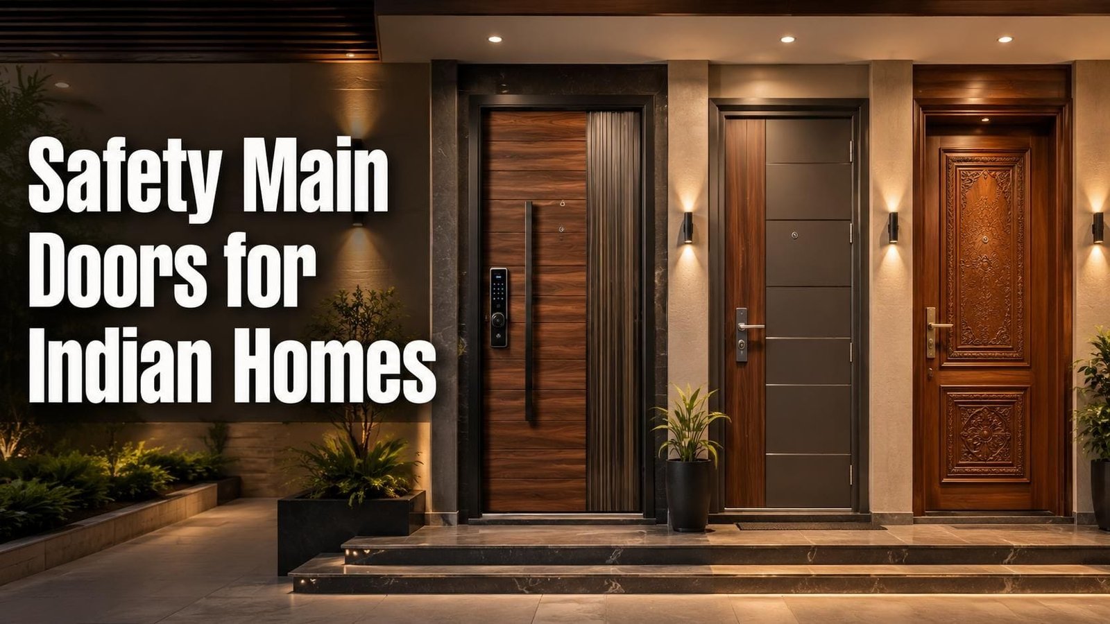 Top 10 Safety Main Door Designs for Modern Indian Homes