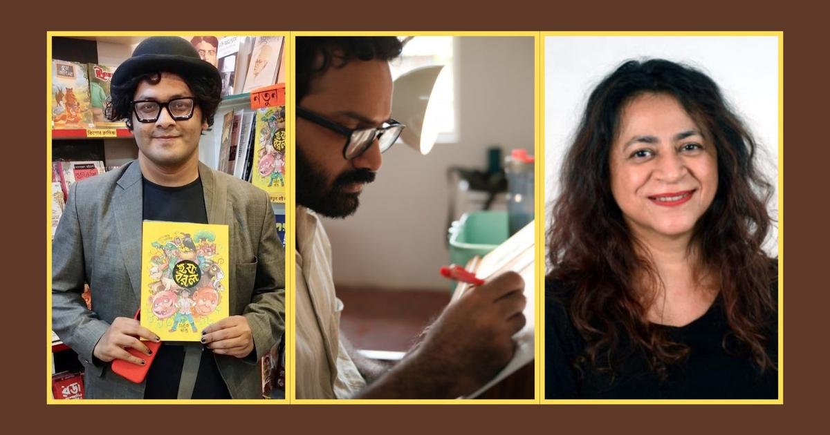 Illustrators Charbak Dipta and Anand RK, and journalist Suparna Sharma nominated for Eisner Awards
