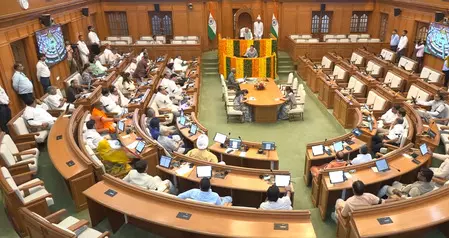 दिल्ली विधानसभा सत्र का विशेष सत्र शुरू, सदन में कई अहम मुद्दों पर चर्चा