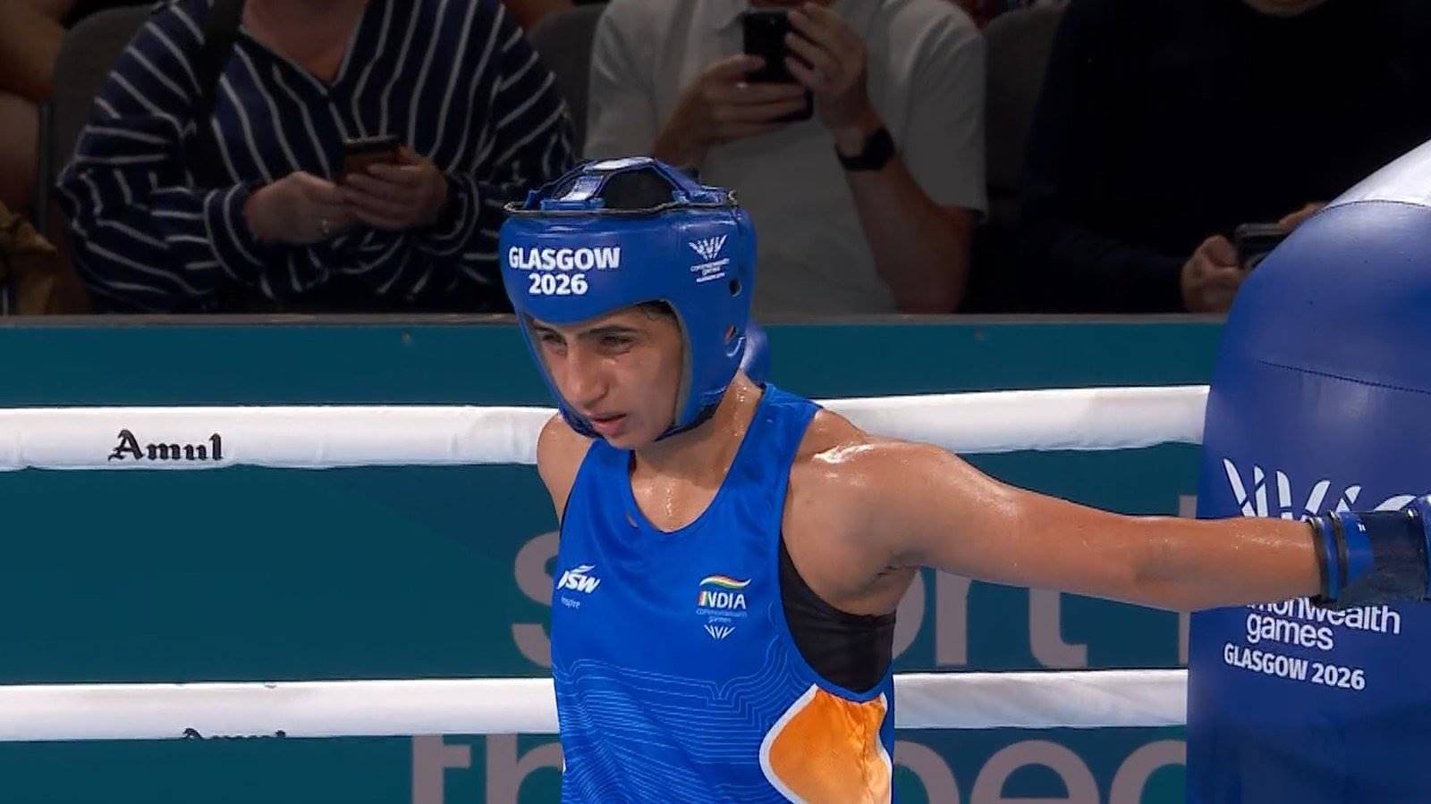 Preeti Pawar wins gold in women''s 54kg boxing at the Commonwealth Games