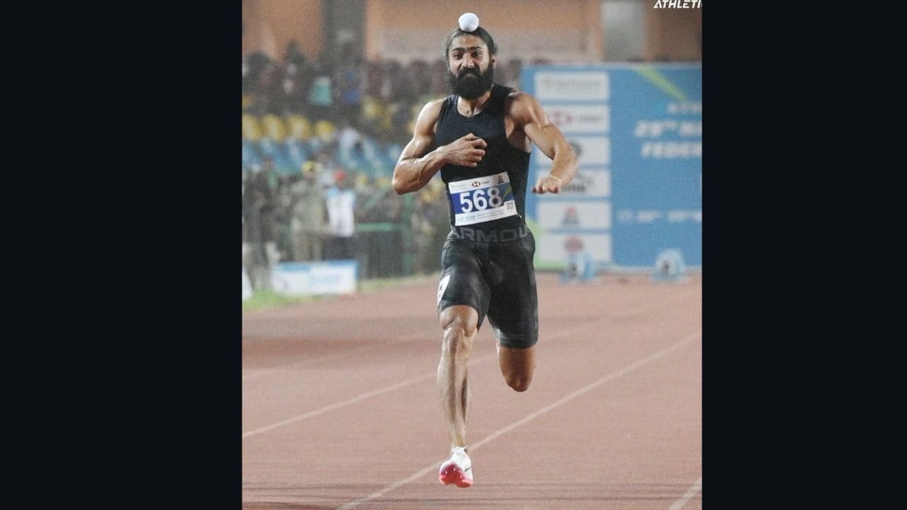 Gurindervir Singh becomes fastest Indian man in 100m