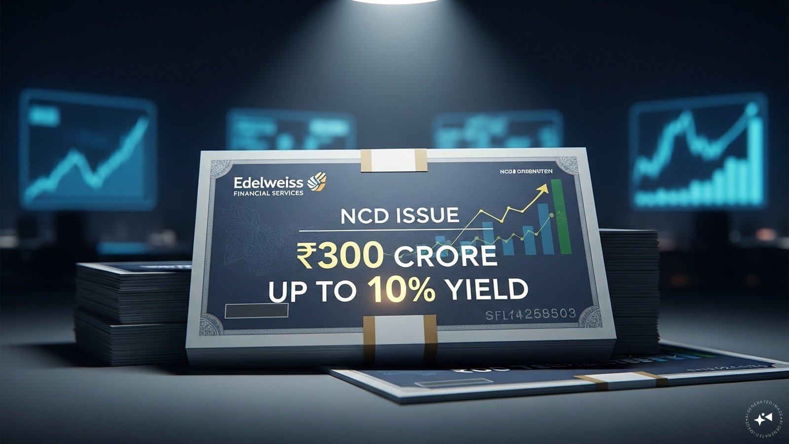Edelweiss Financial Services launches ₹300 crore NCD issue; offers yields of up to 10%