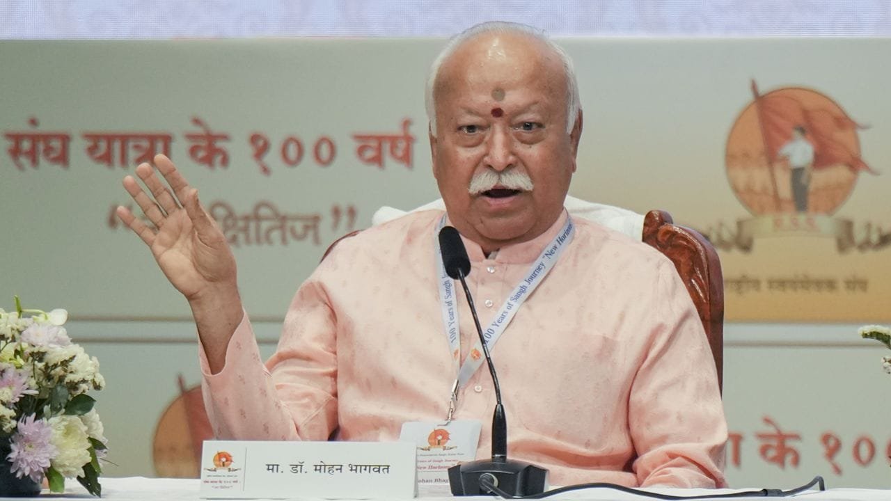 India already a Hindu Rashtra, no declaration needed: RSS chief Mohan Bhagwat