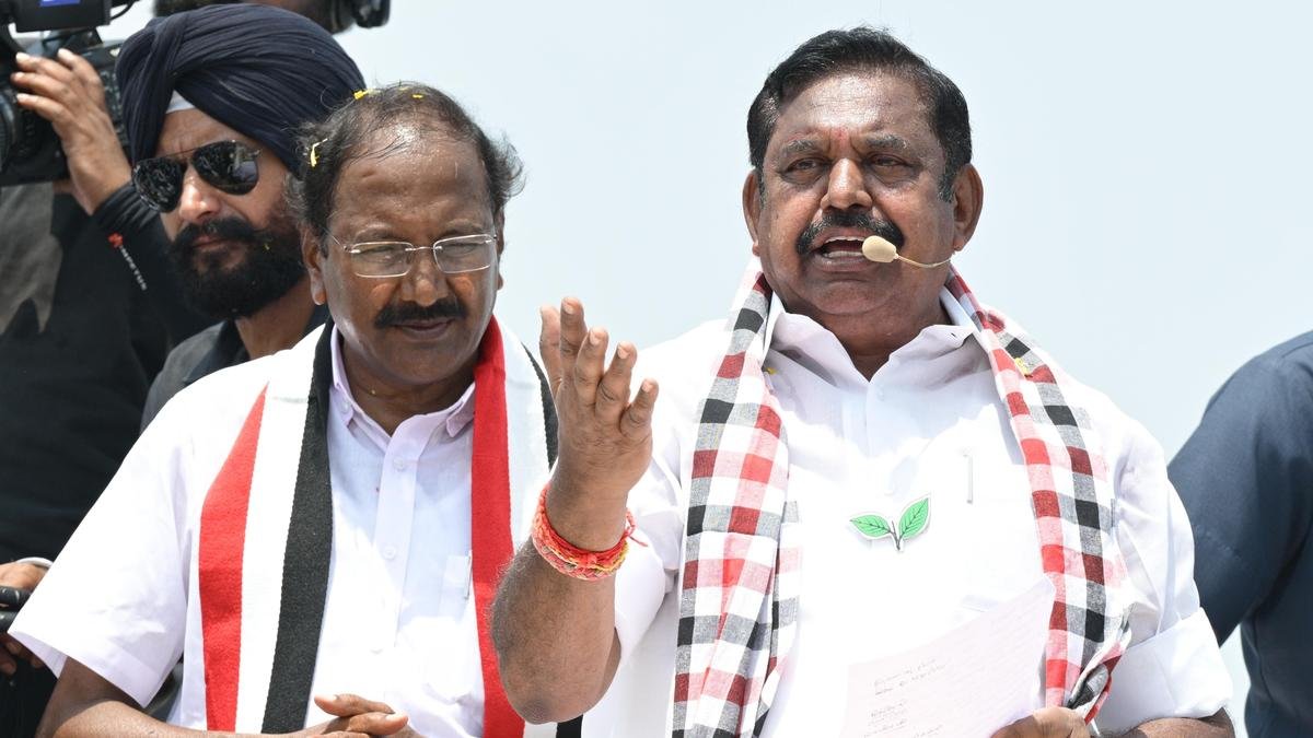 DMK and its allies shattered women’s dreams, says Edappadi K. Palaniswami