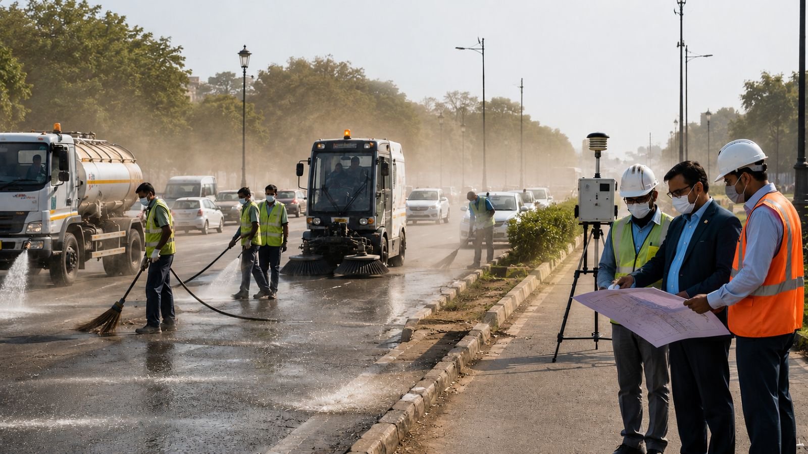 To turn roads dust-free, Delhi government signs MoU for scientific road management