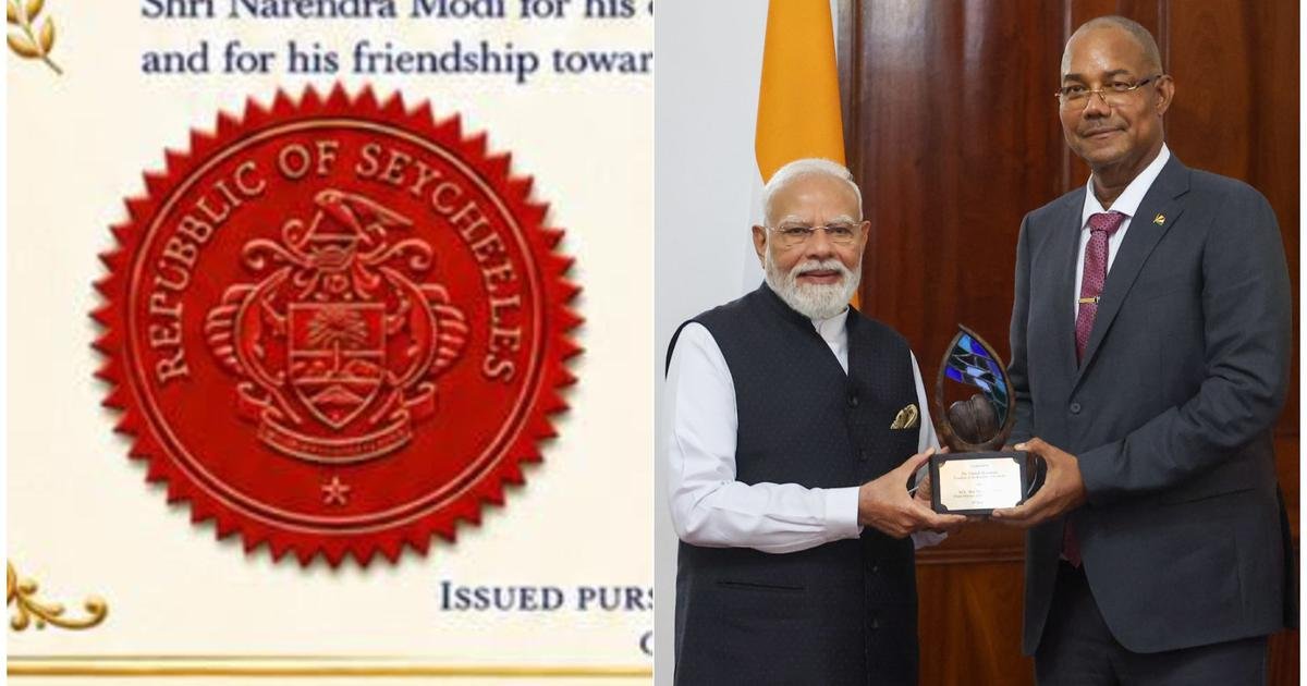 ‘Tragically funny’: Typos in Seychelles citation for PM Modi spark questions about authenticity