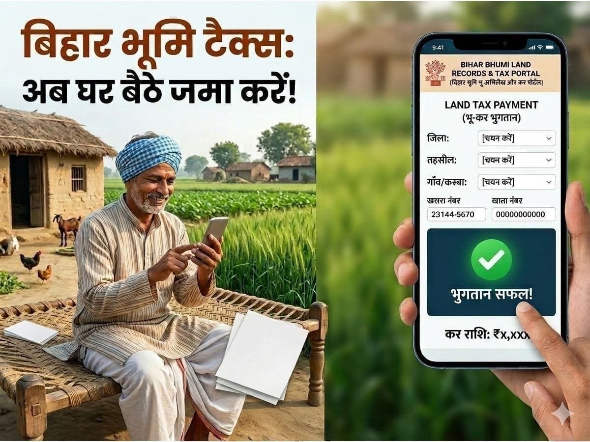 Jamin Rasid: अब मोबाइल से मिनटों में कटेगी जमीन की रसीद, Bihar Bhumi ने आसान किया पूरा प्रोसेस