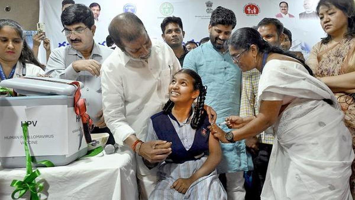 Telangana vaccinates over 24,000 girls against HPV in first month; Khammam leads, Narayanpet records lowest uptake