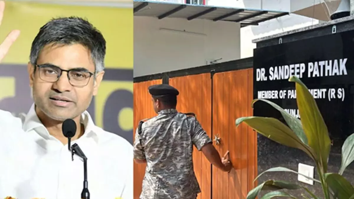 पंजाब में संदीप पाठक के खिलाफ दो FIR, दिल्ली पहुंची पंजाब पुलिस, सामने आई सांसद की पहली प्रतिक्रिया