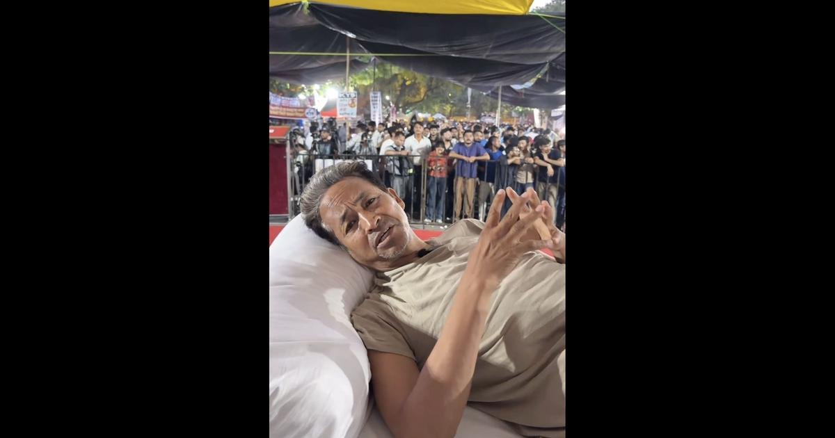 Updates: Sonam Wangchuk says he will continue fast, condemns police ‘brutality’ during CJP protest