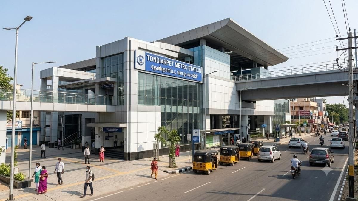 Tondiarpet Metro Station Chennai: Route, Connectivity, Nearby Areas and Property Growth
