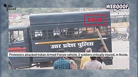 Old Video of People Pelting Stones at Police Van Falsely Linked to Noida Protest