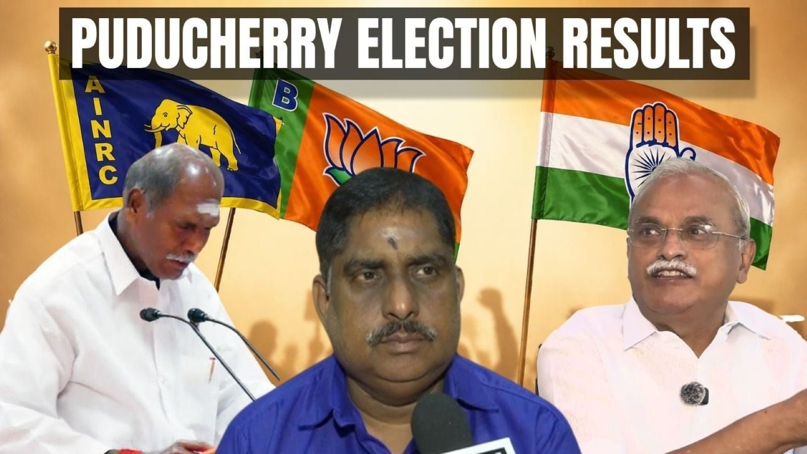 Puducherry Election Results Live Updates: CM Rangasamy secures Thattanchavady seat, NDA holds edge; check full list